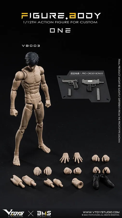 Body - ONE - VB003 - Yellow skin (VTOYS×BMS)ㅤ – VTOYS×BMS – ActionFigureBrasil