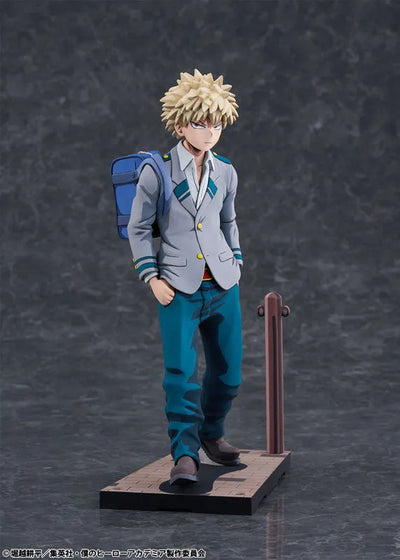 Boku no Hero Academia - Bakugo Katsuki - Connect Collection - Palette Masters - 1/8 - School Uniform Ver., 2D Ver. (Bell Fine, Takara Tomy)ㅤ – Bell Fine – ActionFigureBrasil — ambientada