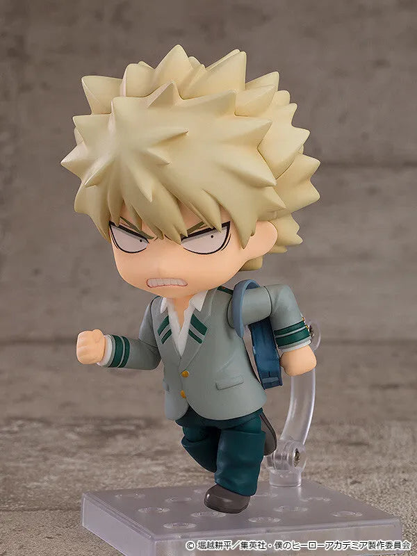 Boku no Hero Academia - Bakugo Katsuki - Nendoroid #2313 - U.A. School Uniform Ver. (Good Smile Company, Takara Tomy)ㅤ – Takara Tomy – ActionFigureBrasil