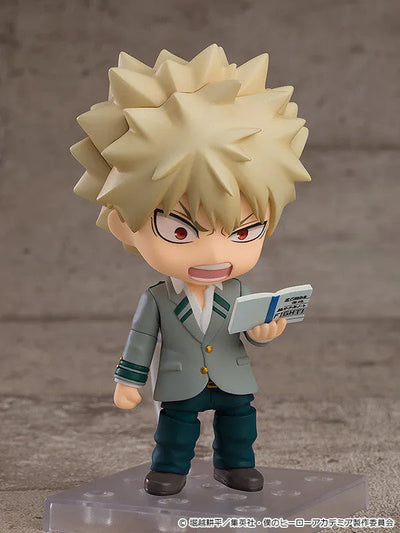 Boku no Hero Academia - Bakugo Katsuki - Nendoroid #2313 - U.A. School Uniform Ver. (Good Smile Company, Takara Tomy)ㅤ – Takara Tomy – ActionFigureBrasil — embalagem