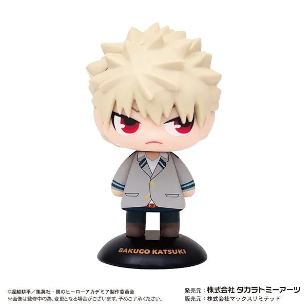 Boku no Hero Academia - Bakugou Katsuki - Yura Yura Head - Seifuku (Takara Tomy A.R.T.S)ㅤ – Takara Tomy Arts – ActionFigureBrasil