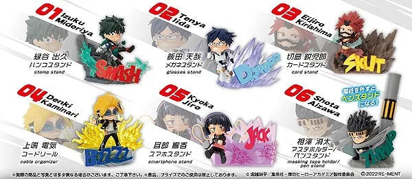 Boku no Hero Academia - Boku no Hero Academia Desktop Heroes 2nd Mission - DesQ (Re-Ment)ㅤ – Re-Ment – ActionFigureBrasil