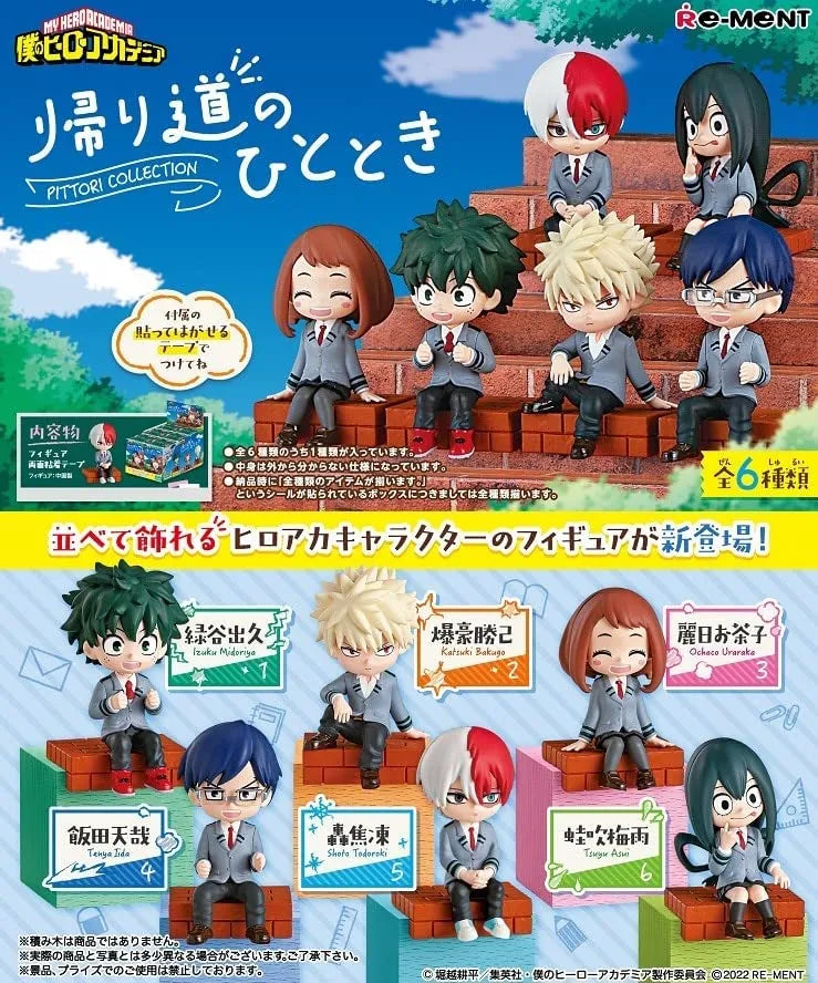 Boku no Hero Academia - Boku no Hero Academia Kaerimichi no Hitotoki (Re-Ment)ㅤ – Re-Ment – ActionFigureBrasil