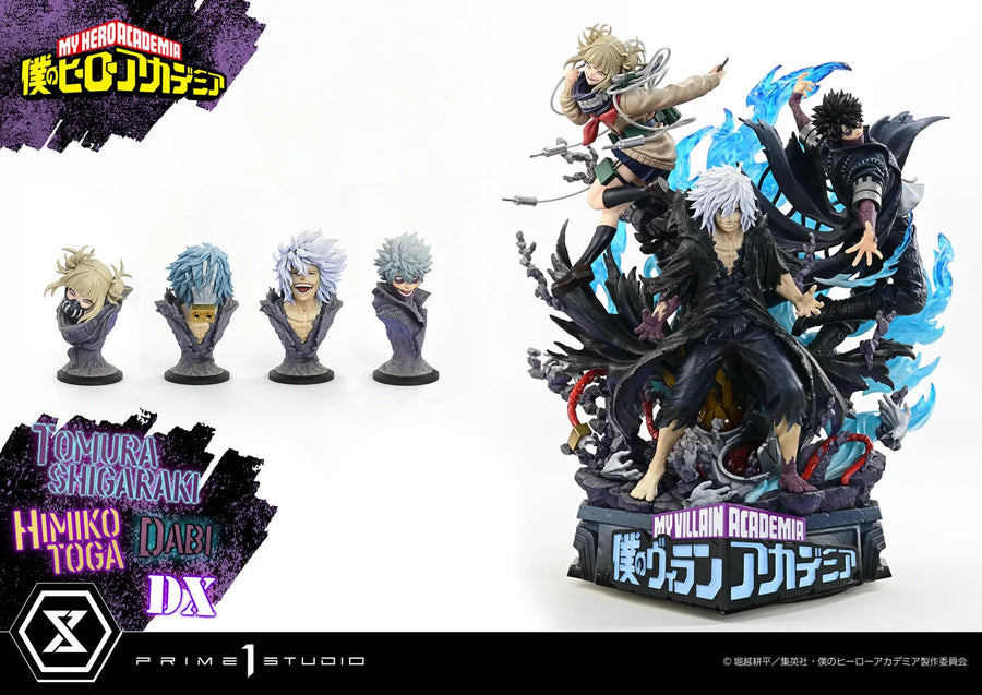Boku no Hero Academia - Dabi - Shigaraki Tomura - Toga Himiko - Ultimate Premium Masterline (UPMMHA-02DX) - 1/4 - DX Version (Prime 1 Studio)ㅤ – Prime 1 Studio – ActionFigureBrasil