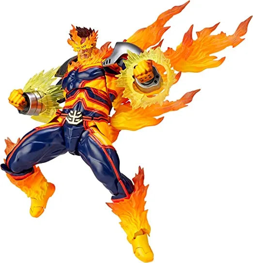 Boku no Hero Academia - Endeavor - Amazing Yamaguchi #028 - Revoltech (Kaiyodo)ㅤ – Kaiyodo – ActionFigureBrasil