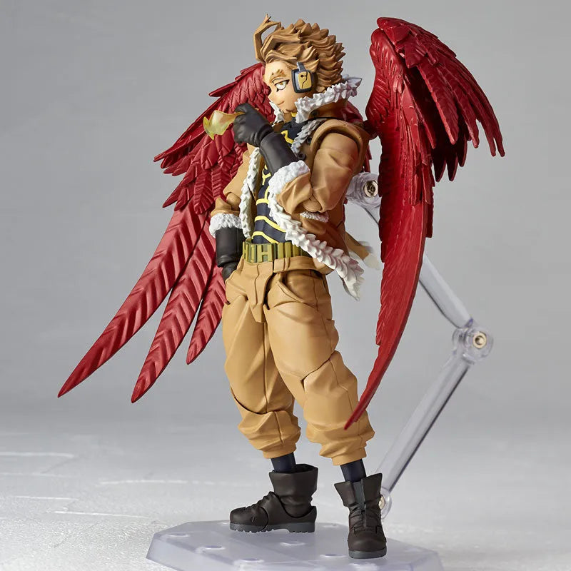Boku no Hero Academia - Hawks - Amazing Yamaguchi No.029 - Revoltech - 2022 Re-release (Kaiyodo, Takara Tomy)ㅤ – Takara Tomy – ActionFigureBrasil