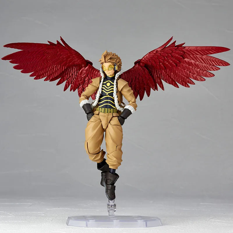 Boku no Hero Academia - Hawks - Amazing Yamaguchi No.029 - Revoltech - 2022 Re-release (Kaiyodo, Takara Tomy)ㅤ – Takara Tomy – ActionFigureBrasil