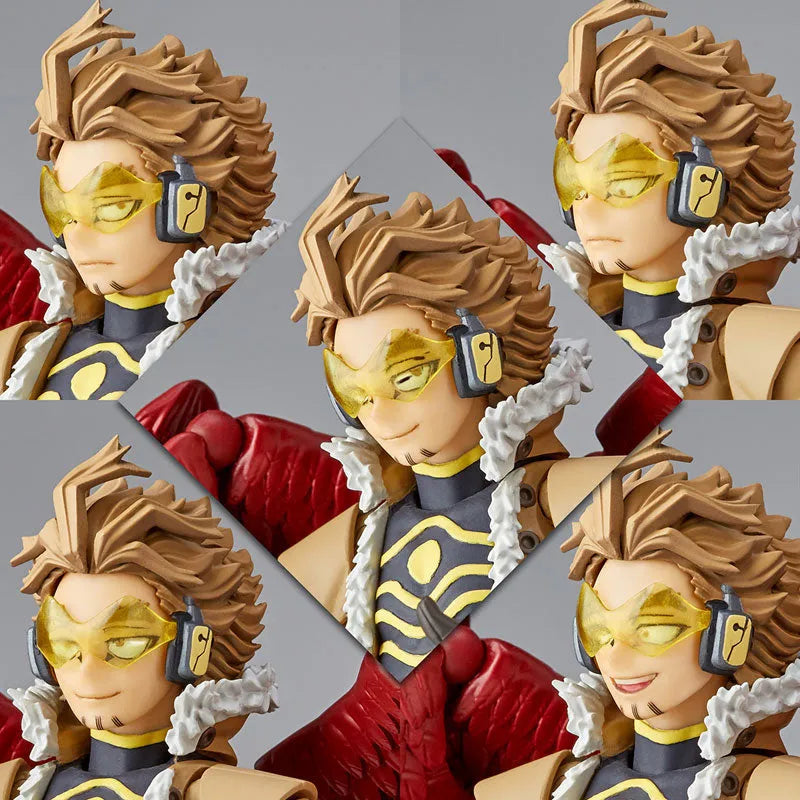 Boku no Hero Academia - Hawks - Amazing Yamaguchi No.029 - Revoltech - 2022 Re-release (Kaiyodo, Takara Tomy)ㅤ – Takara Tomy – ActionFigureBrasil