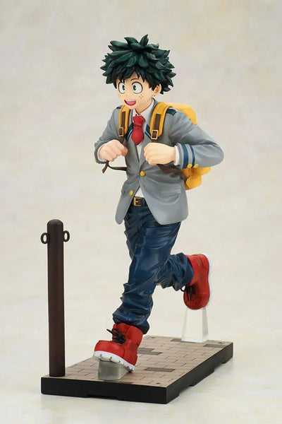 Boku no Hero Academia - Midoriya Izuku - Connect Collection - 1/8 - School Uniform Ver. (Bell Fine)ㅤ – Takara Tomy – ActionFigureBrasil — iluminação de estúdio
