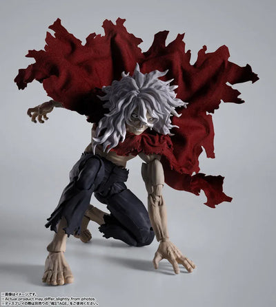 Boku no Hero Academia - Shigaraki Tomura - S.H.Figuarts (Bandai Spirits)ㅤ – Bandai Spirits – ActionFigureBrasil — com base expositora