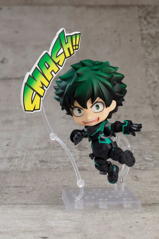 Boku no Hero Academia The Movie: World Heroes' Mission - Midoriya Izuku - Nendoroid #1691 - Stealth Suit Ver. (Good Smile Company)ㅤ – Good Smile Company – ActionFigureBrasil