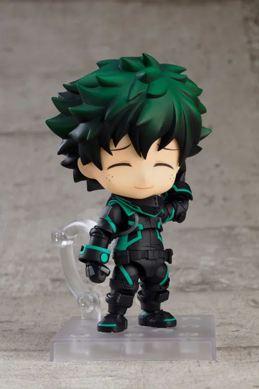 Boku no Hero Academia The Movie: World Heroes' Mission - Midoriya Izuku - Nendoroid #1691 - Stealth Suit Ver. (Good Smile Company)ㅤ – Good Smile Company – ActionFigureBrasil