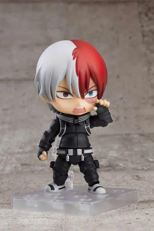 Boku no Hero Academia The Movie: World Heroes' Mission - Todoroki Shouto - Nendoroid #1693 - Stealth Suit Ver. (Good Smile Company)ㅤ – Good Smile Company – ActionFigureBrasil