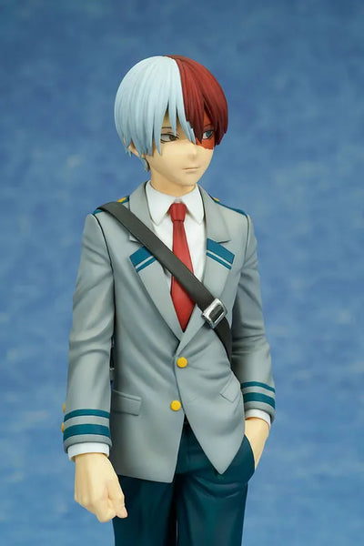 Boku no Hero Academia - Todoroki Shouto - Connect Collection - 1/8 - School Uniform Ver. - 2022 Re-release (Bell Fine, Takara Tomy)ㅤ – Bell Fine – ActionFigureBrasil — com base expositora