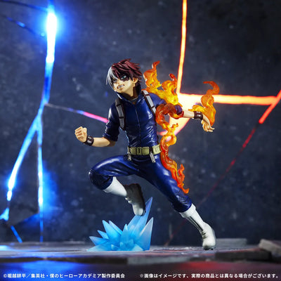 Boku no Hero Academia - Todoroki Shouto - Ichiban Kuji Boku no Hero Academia Go And Go - D Prize (Bandai Spirits)ㅤ – Bandai Spirits – ActionFigureBrasil — ângulo diferente