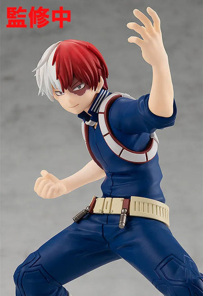 Boku no Hero Academia - Todoroki Shouto - Pop Up Parade - Hero Costume Ver. (Good Smile Company)ㅤ – Takara Tomy – ActionFigureBrasil — ângulo diferente