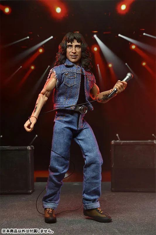 Bon Scott 8 Inch Action Dollㅤ – NECA – ActionFigureBrasil