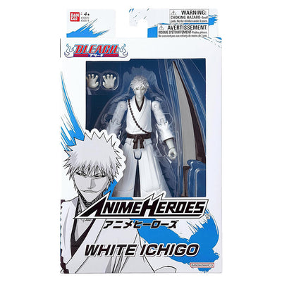 BONECO BANDAI BLEACH ANIME HEROES - WHITE ICHIGO (36974)