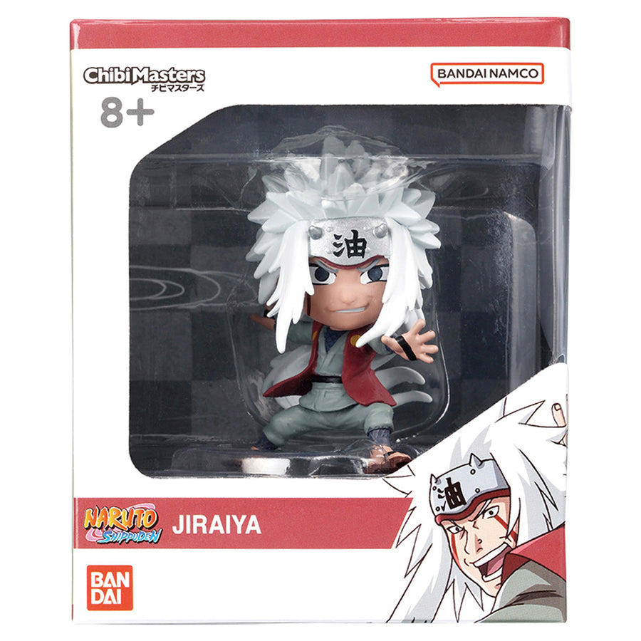 BONECO BANDAI CHIBI MASTERS NARUTO - JIRAYA (799337)