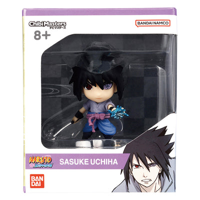 BONECO BANDAI CHIBI MASTERS NARUTO - UCHIHA SASUKE (799320)