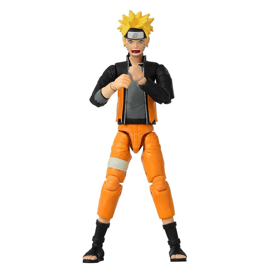 BONECO BANDAI NARUTO SHIPPUDEN ANIME HEROES - NARUTO UZUMAKI (39664)