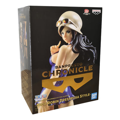 BONECO BANPRESTO CHRONICLE ONE PIECE GLITTER & GLAMOURS - NICO ROBIN DRESSROSA STYLE 18973
