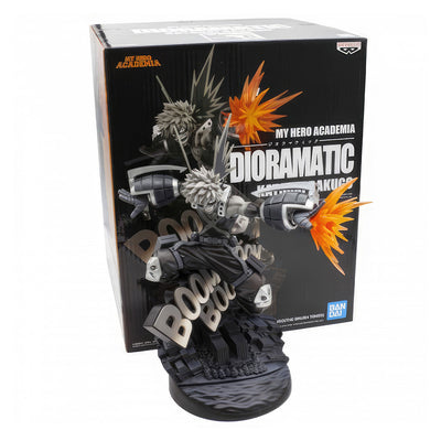 ESTÁTUA BANPRESTO MY HERO ACADEMIA DIORAMATIC - KATSUKI BAKUGO THE TONES 18783