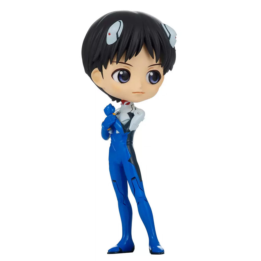 ESTÁTUA BANPRESTO QPOSKET NEO GENESIS EVANGELION - SHiNJI IKARI PLUS SUIT VERSION A 18353