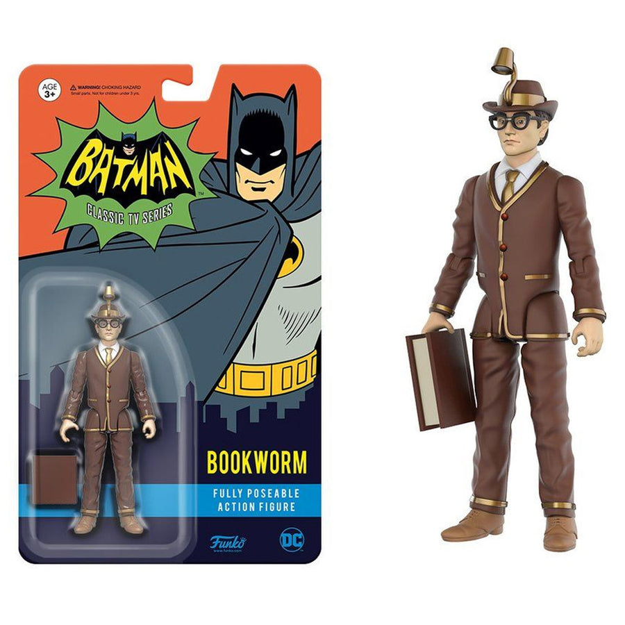 BONECO FUNKO ACTION DC HEROES - BOOKWORM BRINDE