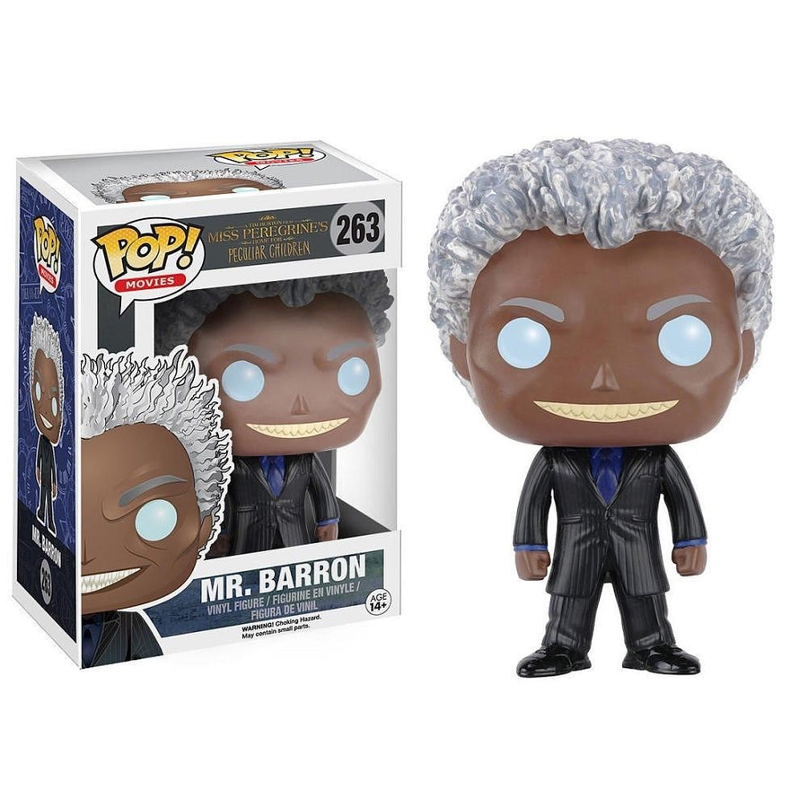 BONECO FUNKO POP MOVIES MISS PEREGRINES MR.BARRON 263 BRINDE