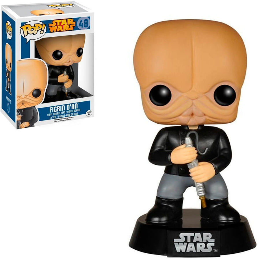 BONECO FUNKO POP STAR WARS EXCLUSIVE - FIGRIN D'AN 48 BRINDE