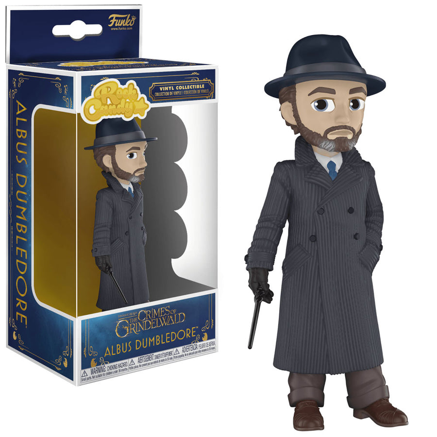 BONECO FUNKO ROCK CANDY - FANTASTIC BEASTS: THE CRIMES OF GRIDELWALD - DUMBLEDORE BRINDE