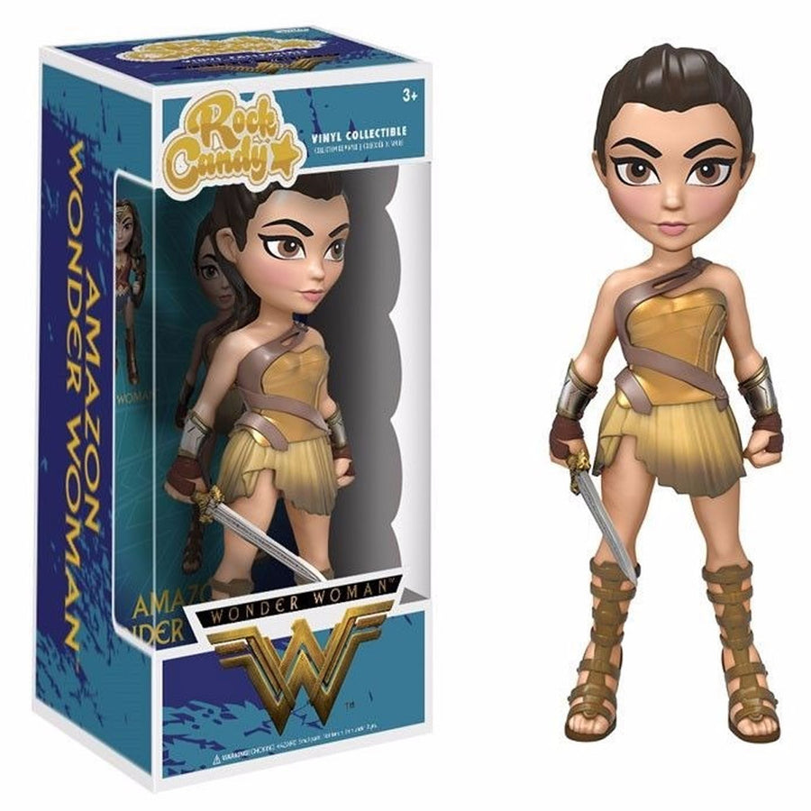 BONECO FUNKO ROCK CANDY WONDER - WOMAN AMAZON BRINDE