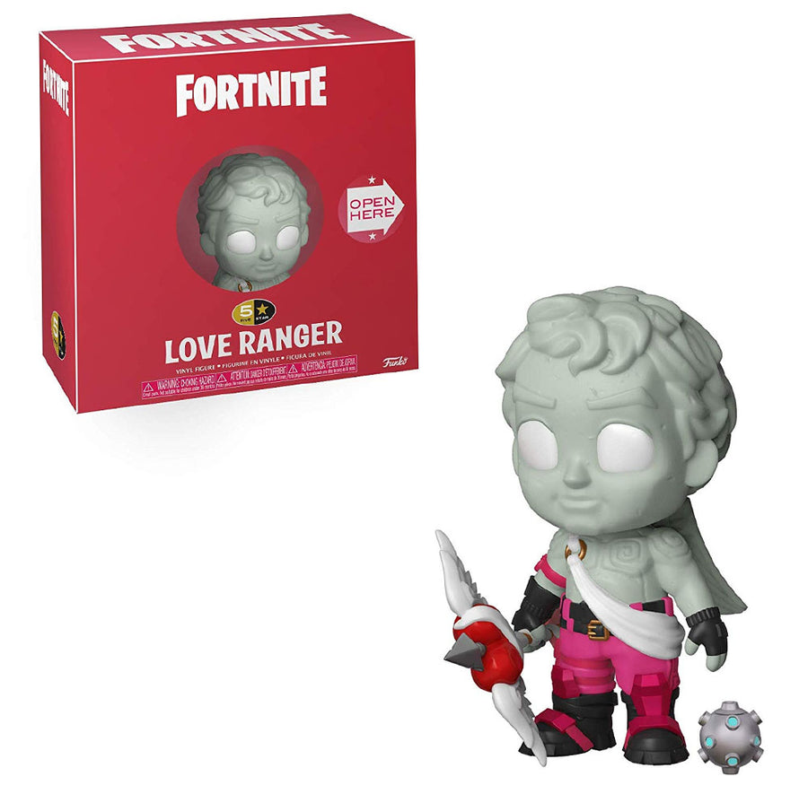 BONECO FUNKO STAR 5 - FORTNITE LOVE RANGER BRINDE