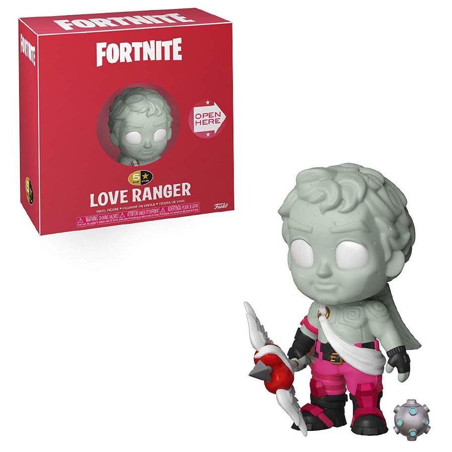 BONECO FUNKO STAR 5 - FORTNITE LOVE RANGER BRINDE