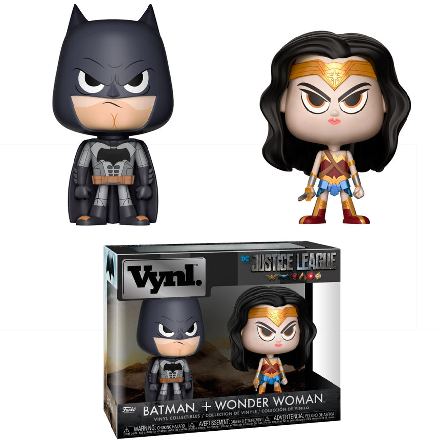 BONECO FUNKO VYNL DC COMICS - WONDER WOMAN & BATMAN