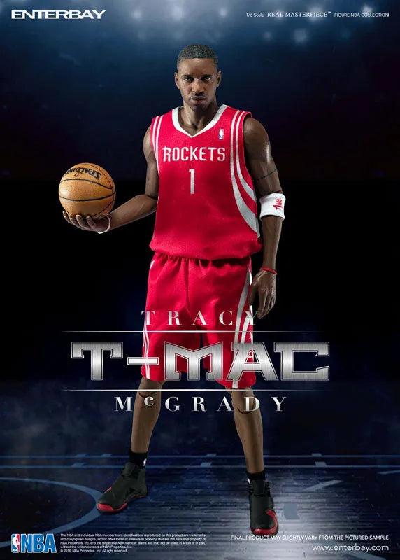 [Bonus] 1/6 Real Masterpiece Collectible Figure - NBA Collection: T-MAC Tracy McGradyㅤ – Enterbay – ActionFigureBrasil