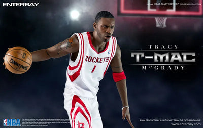 [Bonus] 1/6 Real Masterpiece Collectible Figure - NBA Collection: T-MAC Tracy McGradyㅤ – Enterbay – ActionFigureBrasil — close