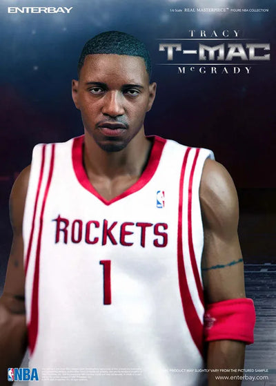 [Bonus] 1/6 Real Masterpiece Collectible Figure - NBA Collection: T-MAC Tracy McGradyㅤ – Enterbay – ActionFigureBrasil — embalagem