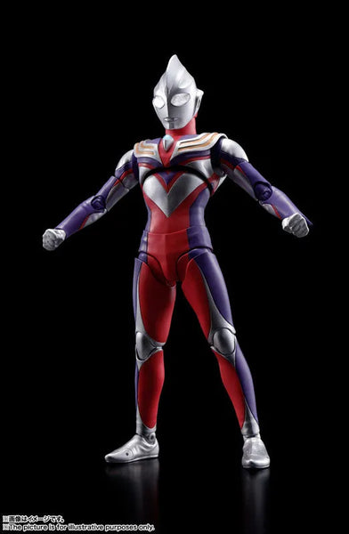 [Bonus] S.H.Figuarts (Shinkocchou Seihou) Ultraman Tiga Multi Typeㅤ – Bandai Spirits – ActionFigureBrasil — embalagem