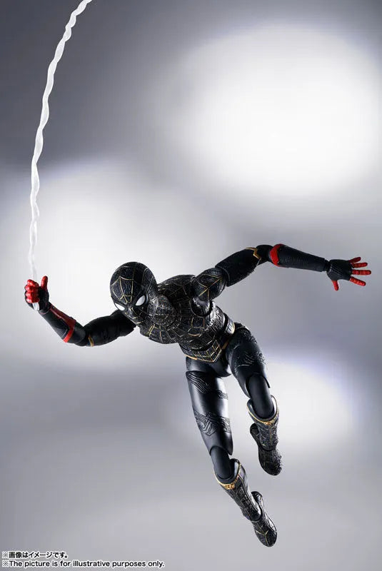 [Bonus] S.H.Figuarts Spider-Man [Black & Gold Suit] (Spider-Man: No Way Home)ㅤ – Bandai Spirits – ActionFigureBrasil