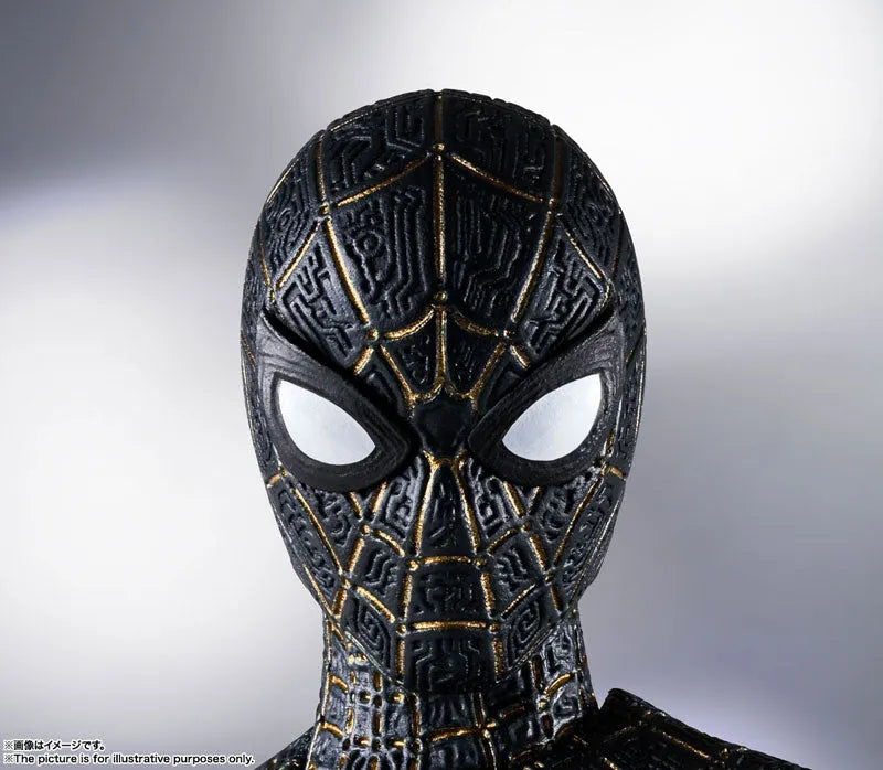 [Bonus] S.H.Figuarts Spider-Man [Black & Gold Suit] (Spider-Man: No Way Home)ㅤ – Bandai Spirits – ActionFigureBrasil