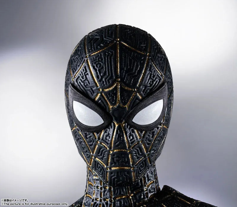 [Bonus] S.H.Figuarts Spider-Man [Black & Gold Suit] (Spider-Man: No Way Home)ㅤ – Bandai Spirits – ActionFigureBrasil