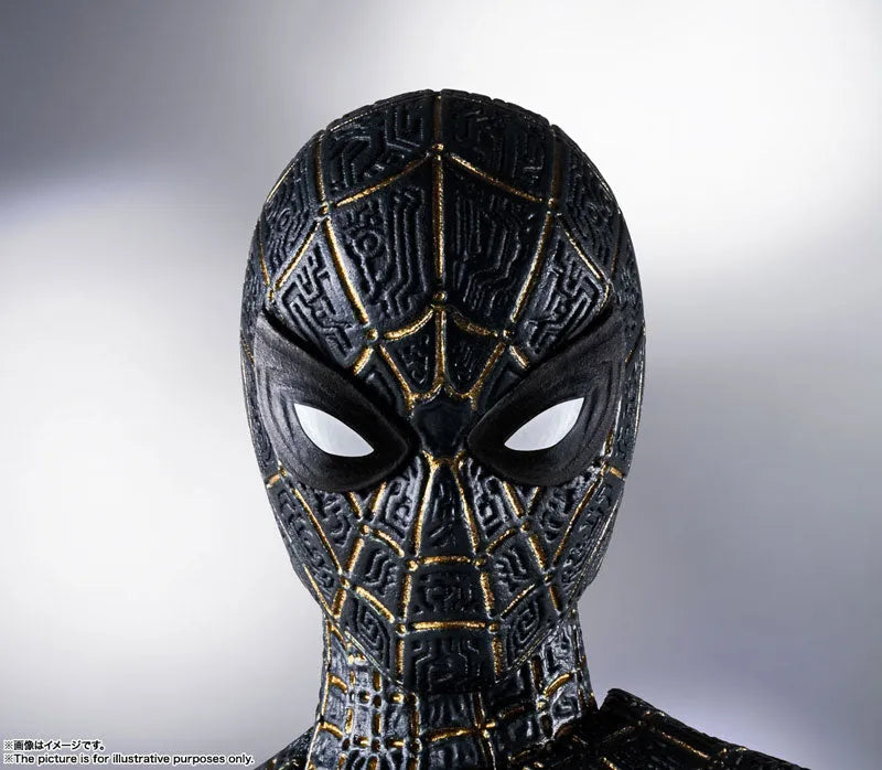 [Bonus] S.H.Figuarts Spider-Man [Black & Gold Suit] (Spider-Man: No Way Home)ㅤ – Bandai Spirits – ActionFigureBrasil