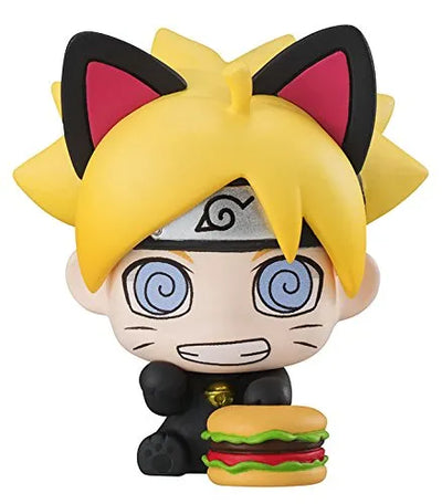 Boruto: Naruto Next Generations - Uzumaki Boruto - Uzumaki Naruto - Petit Chara Land - Oyako Manekineko Dattebasa (MegaHouse)ㅤ – MegaHouse – ActionFigureBrasil — close