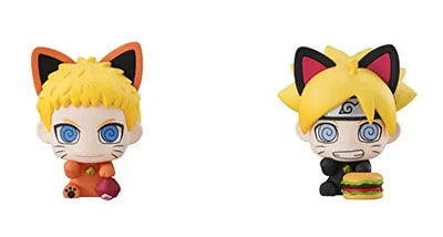 Boruto: Naruto Next Generations - Uzumaki Boruto - Uzumaki Naruto - Petit Chara Land - Oyako Manekineko Dattebasa (MegaHouse)ㅤ – MegaHouse – ActionFigureBrasil — acessórios