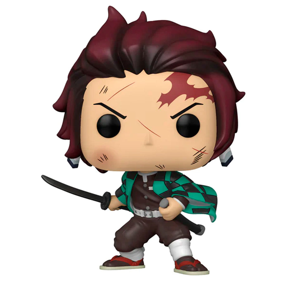 BOX FUNKO POP DEMON SLAYER - TANJIRO KAMADO + CAMISETA TEE BUNDLE *M*