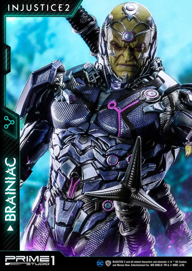 Brainiac (Exclusive Version) Injustice 2 – Prime1Studio – ActionFigure Brasil