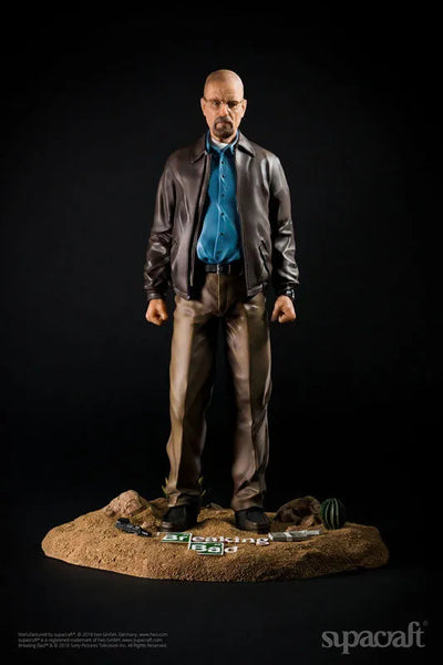 Breaking Bad - Heisenberg Walter White 1/4 Statueㅤ – supacraft – ActionFigureBrasil — ângulo diferente