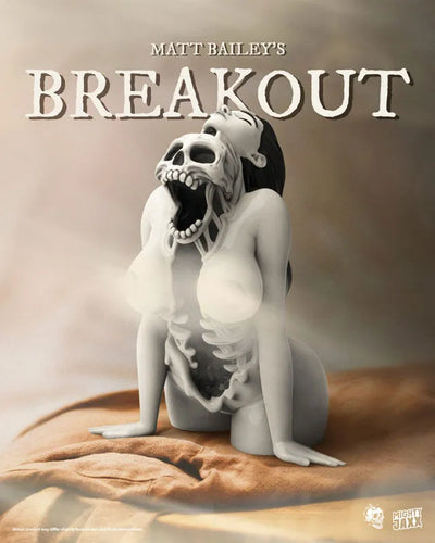 Breakout by Matt Bailey 8 Inch Polystone Statueㅤ – Mighty Jaxx – ActionFigureBrasil